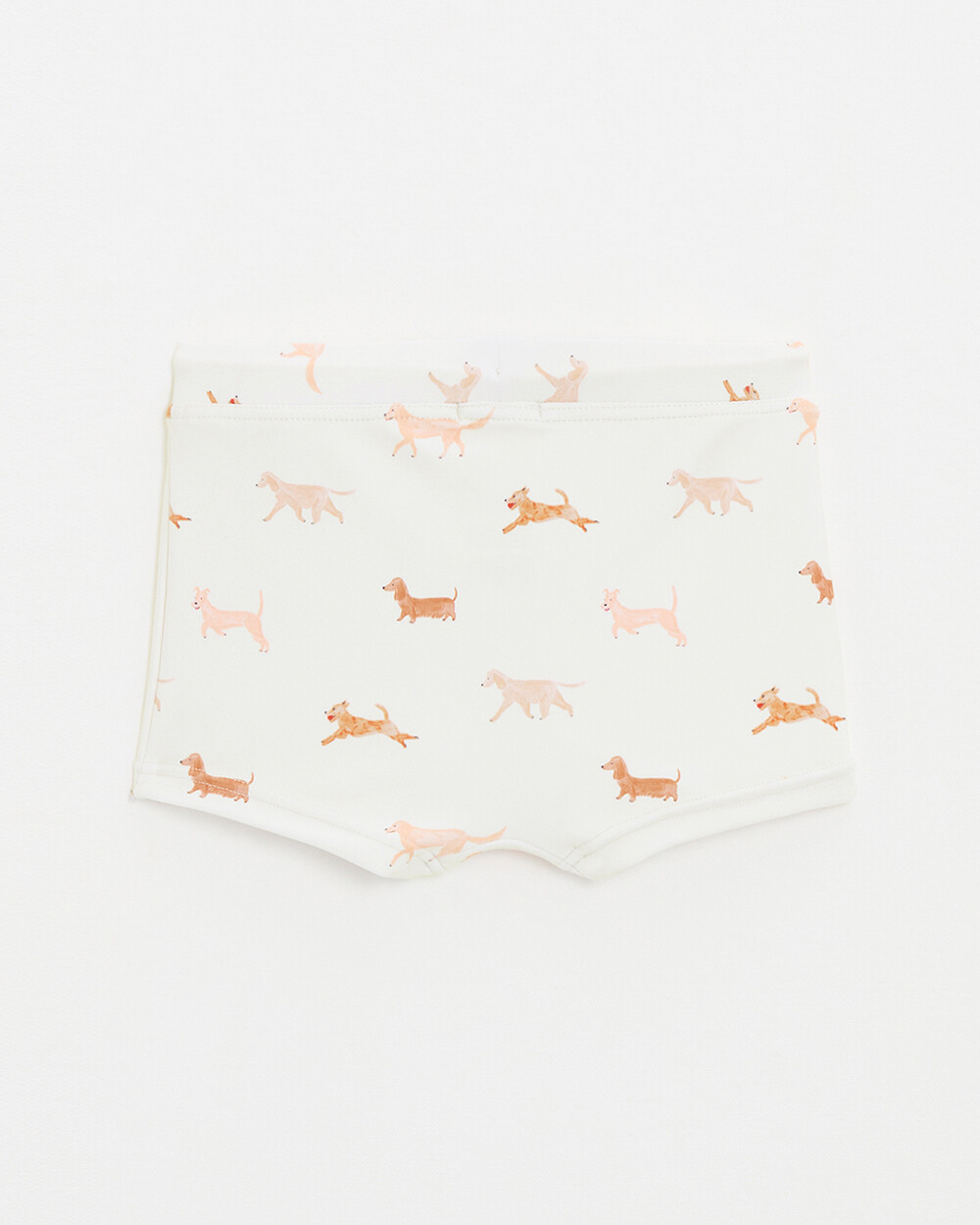 Kid's anti-UV swim shorts Dog print  Natalys