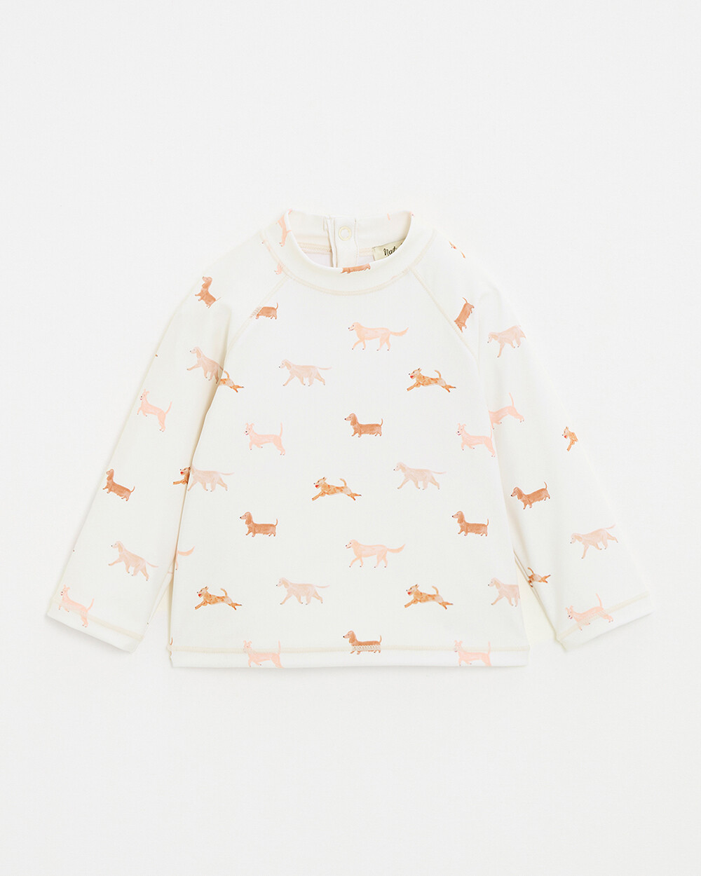 Anti-UV swim tee-shirt Dog print Natalys