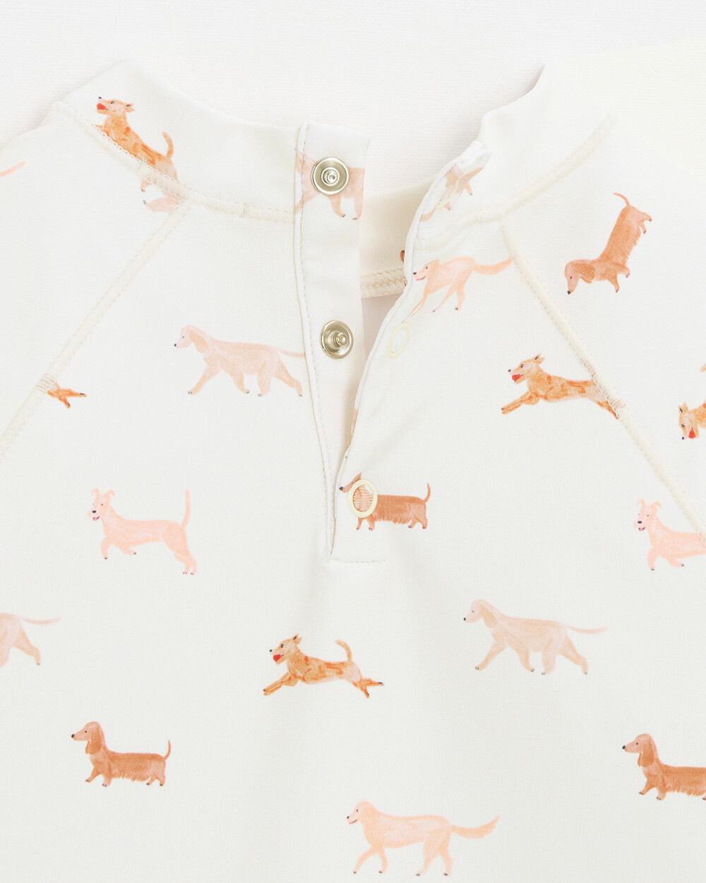 Kid's anti-UV swim tee-shirt Dog print  Natalys