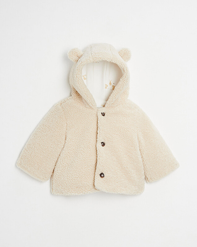 Faux fur jacket Natural colour  Natalys
