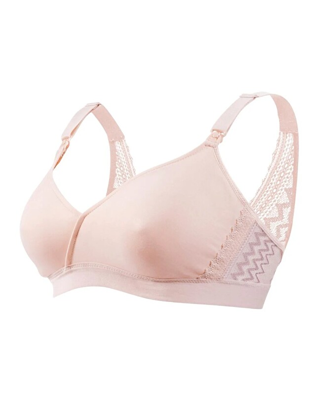 Breastfeeding bra Blush colour  Cache coeur