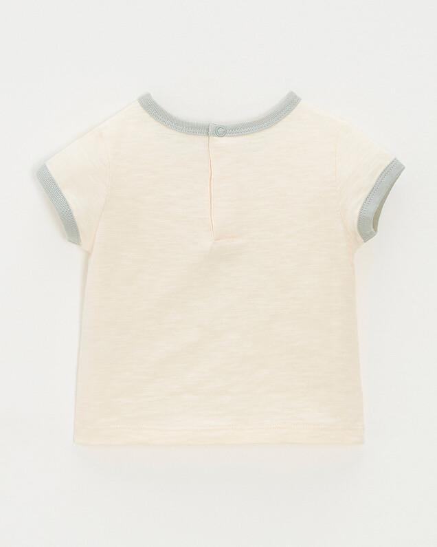 Short-sleeved tee-shirt Off-white colour  Natalys