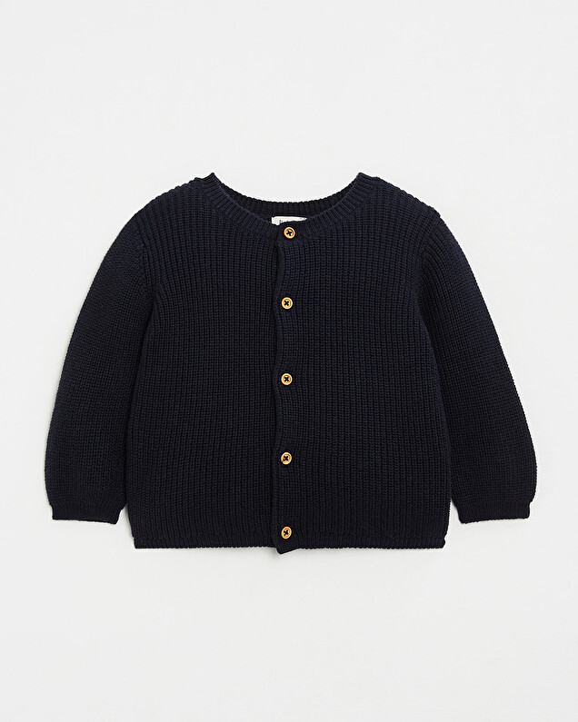 Knitted cardigan Dark blue colour  Natalys