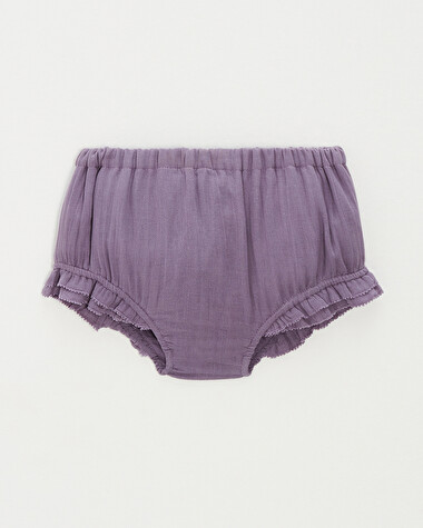 Cotton gauze bloomer Purple colour  Natalys