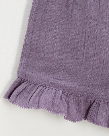 Cotton gauze shorts Purple colour  Natalys