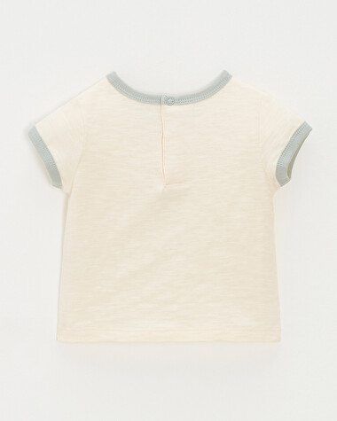 Short-sleeved tee-shirt Off-white colour  Natalys