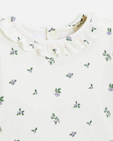 Anti-UV swim tee-shirt Blueberry print  Natalys