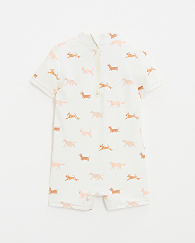 Anti-UV swimsuit Dog print  Natalys