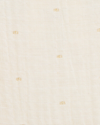 Kid's polka dot dress Off-white colour  Natalys