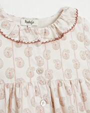 Long-sleeved dress Indian print  Natalys