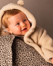 Faux fur jacket Natural colour  Natalys