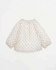 Long-sleeved blouse Floral print Natalys