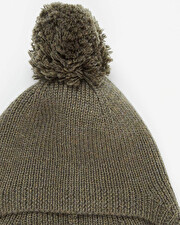 Merino wool hat Moss green colour Natalys