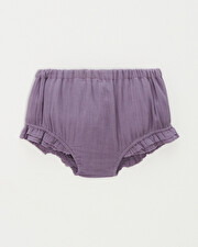 Cotton gauze bloomer Purple colour Natalys