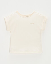 Kid' short-sleeved tee-shirt Embroidered chalk colour Natalys