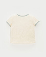 Kid' short-sleeved tee-shirt Off-white colour Natalys