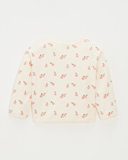 Kid's terrycloth sweatshirt Apple print Natalys