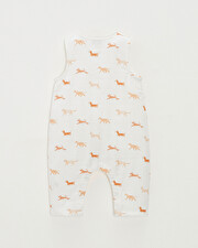 Cotton gauze jumpsuit Dog print  Natalys