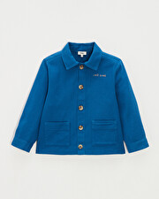 Kid's embroidered jacket Blue colour Natalys