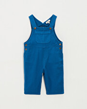 Long twill dungarees Blue colour  Natalys