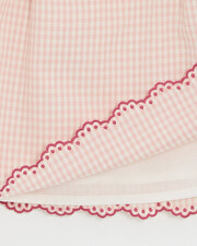 Kid's gingham dress Chalk colour  Natalys