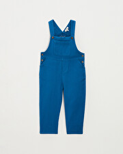 Long twill dungarees Blue colour  Natalys