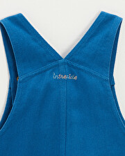 Long twill dungarees Blue colour  Natalys