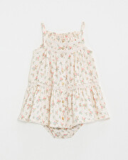 Floral print dress Chalk colour  Natalys