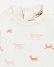 Anti-UV swim tee-shirt Dog print Natalys
