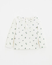 Anti-UV swim tee-shirt Blueberry print  Natalys