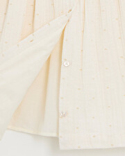 Kid's polka dot dress Off-white colour  Natalys