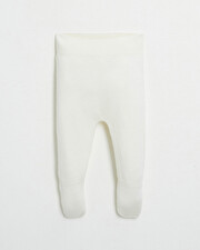 Merino wool knitted set Off-white colour  Natalys