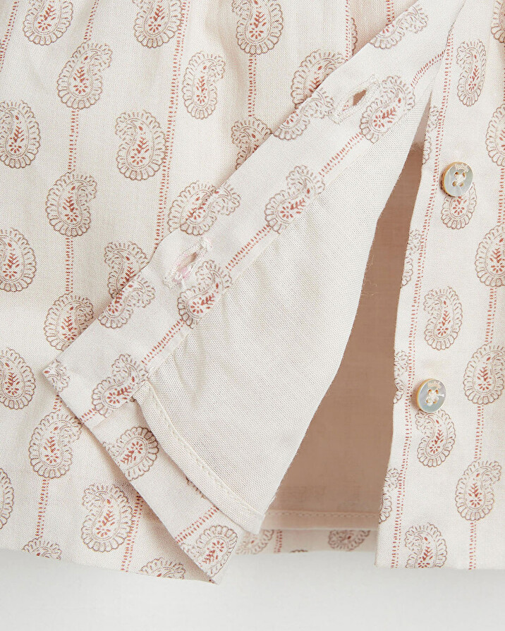 Long-sleeved dress Indian print  Natalys