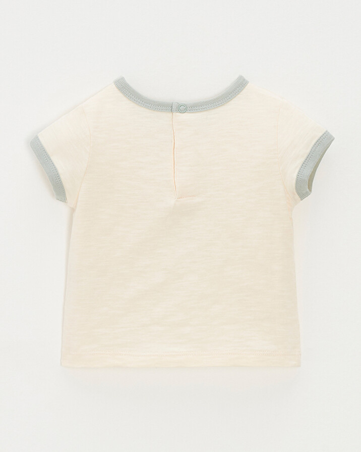 Short-sleeved tee-shirt Off-white colour  Natalys