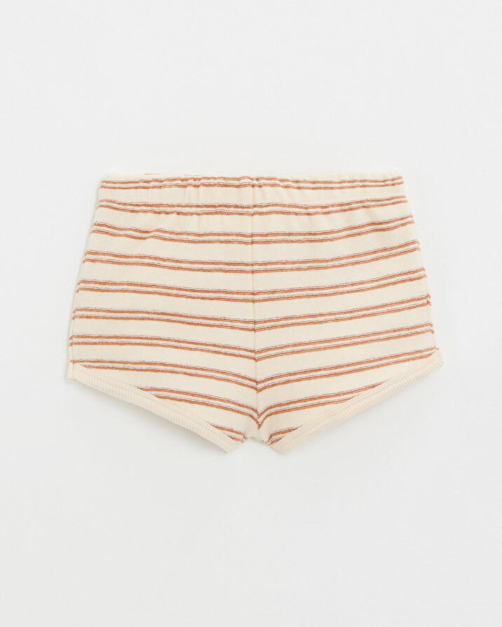 2-piece terrycloth pyjamas Ecru coloured stripes Natalys