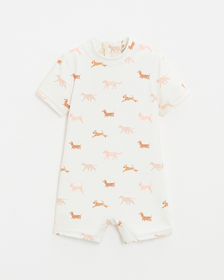 Anti-UV swimsuit Dog print Natalys