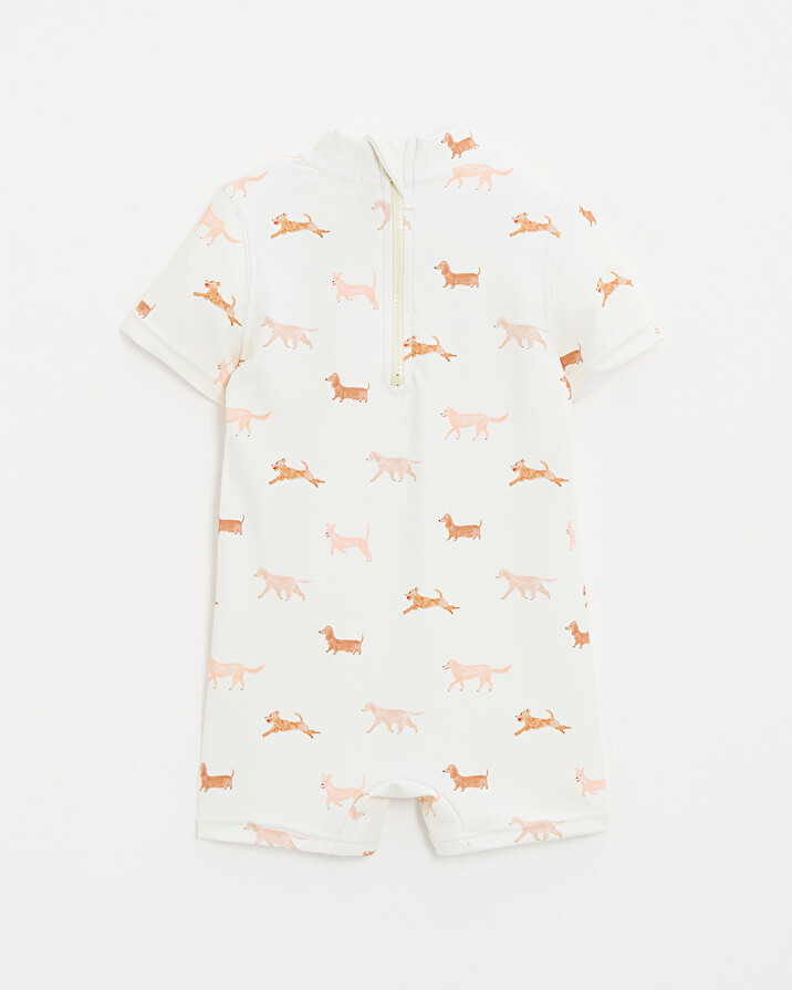 Anti-UV swimsuit Dog print Natalys