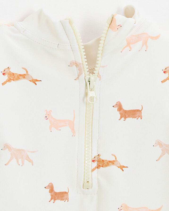 Anti-UV swimsuit Dog print Natalys