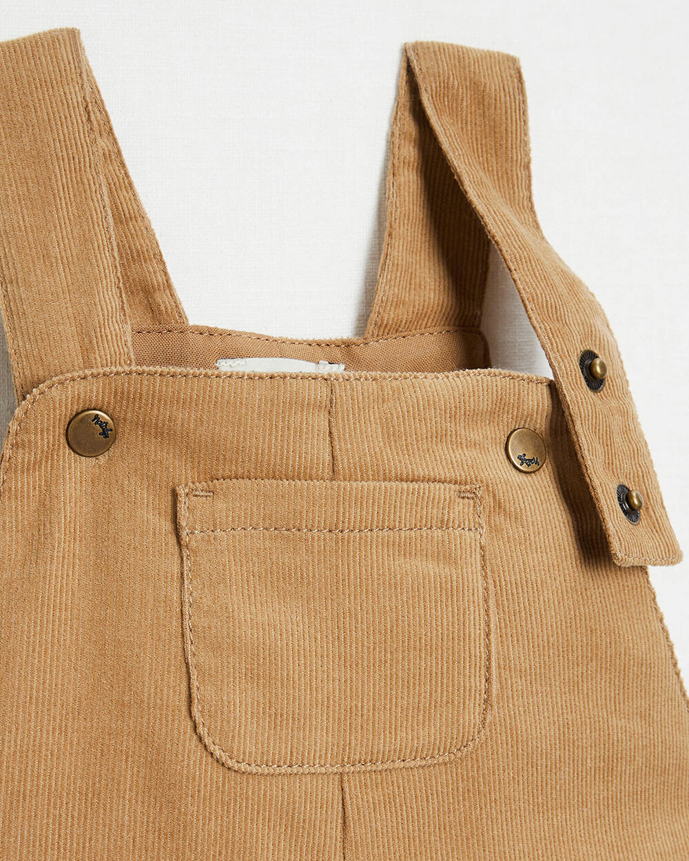 Velvet long overalls Camel colour  Natalys