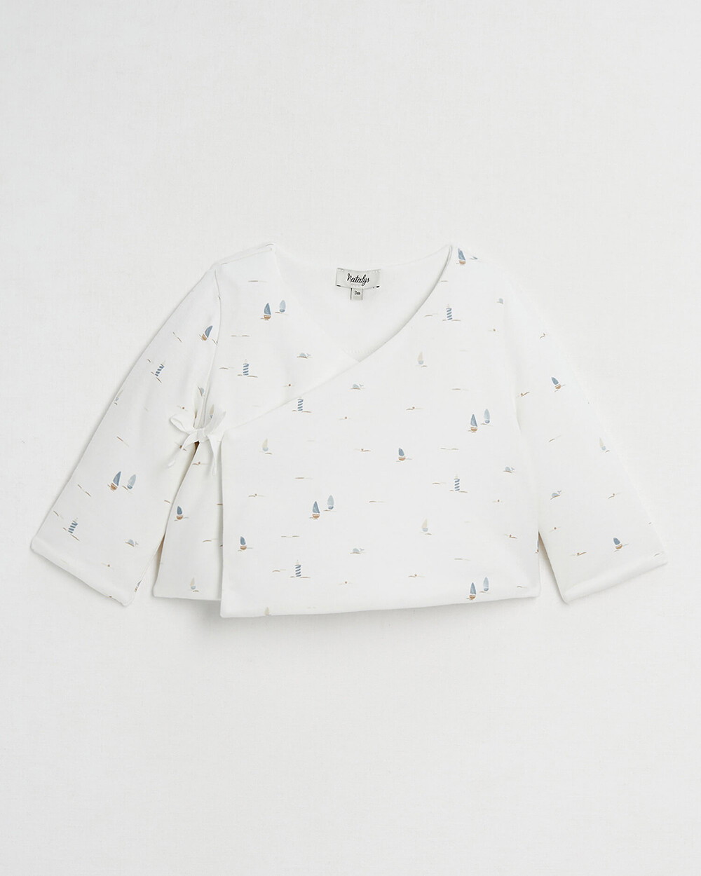 Crossed bra Boat print  Natalys