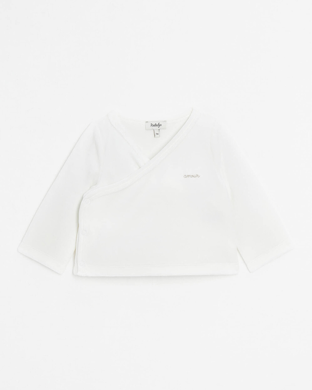 Velvet bra Off-white colour  Natalys