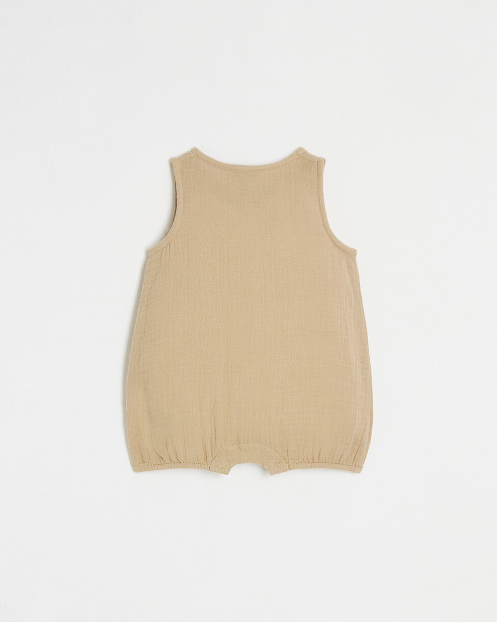 Cotton gauze jumpsuit Camel colour  Natalys