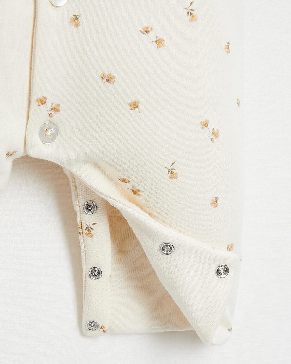 Footless long jumpsuit Floral print  Natalys