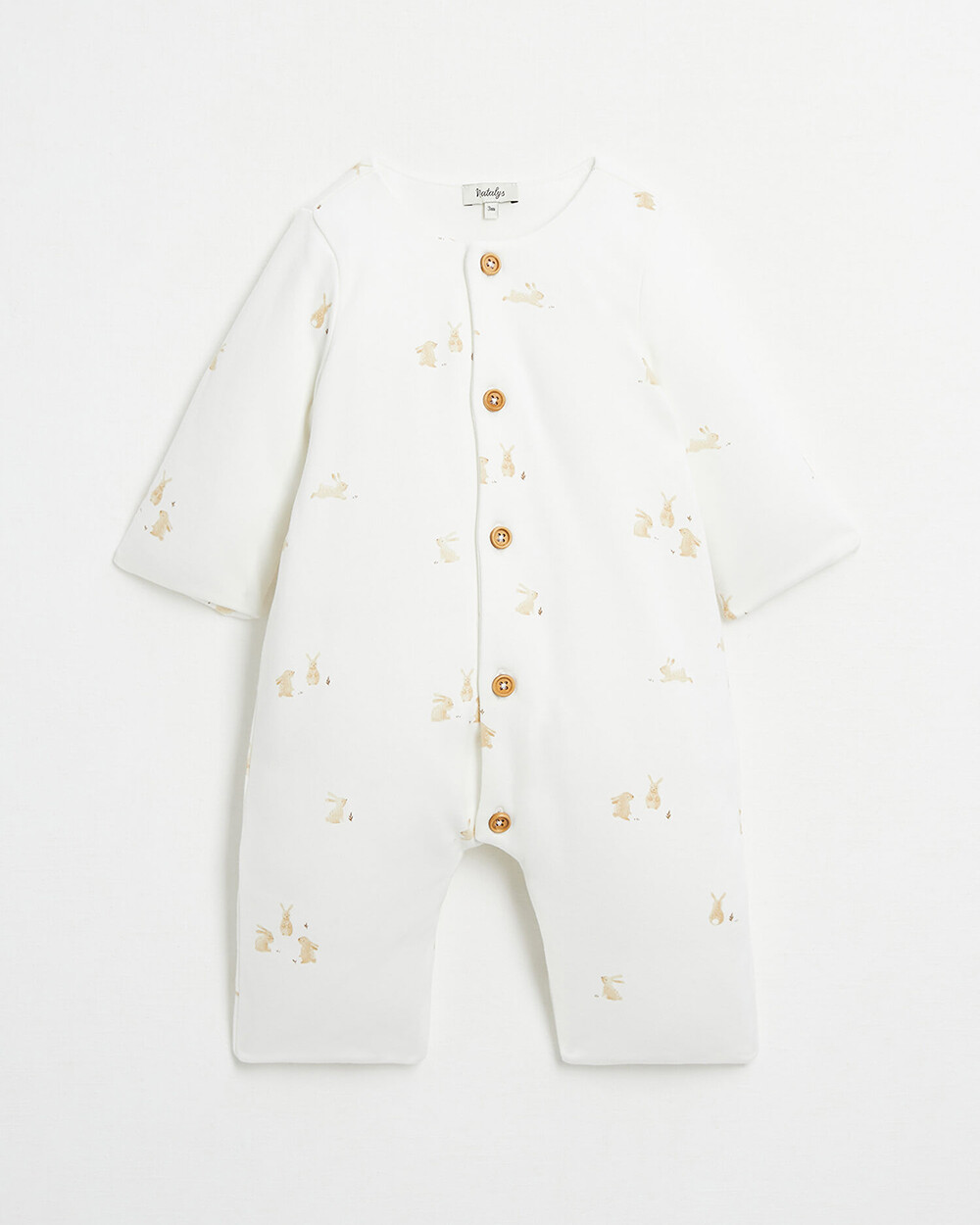 Footless long jumpsuit Bunny print  Natalys