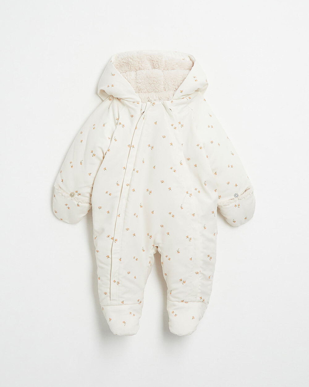 Water-repellent overalls suit Floral print  Natalys