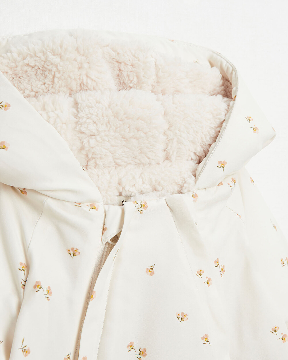 Water-repellent overalls suit Floral print  Natalys