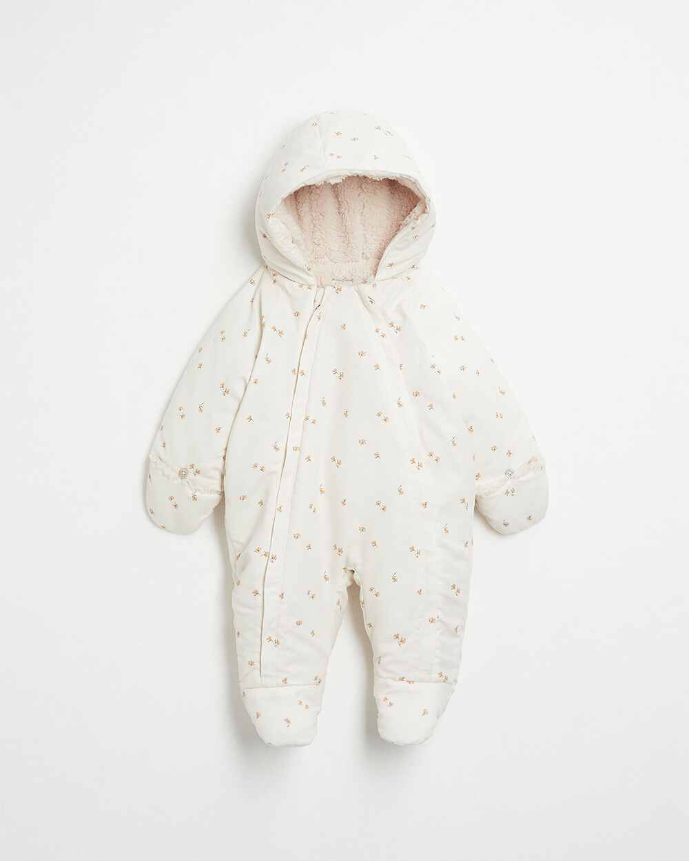 Water-repellent overalls suit Floral print  Natalys