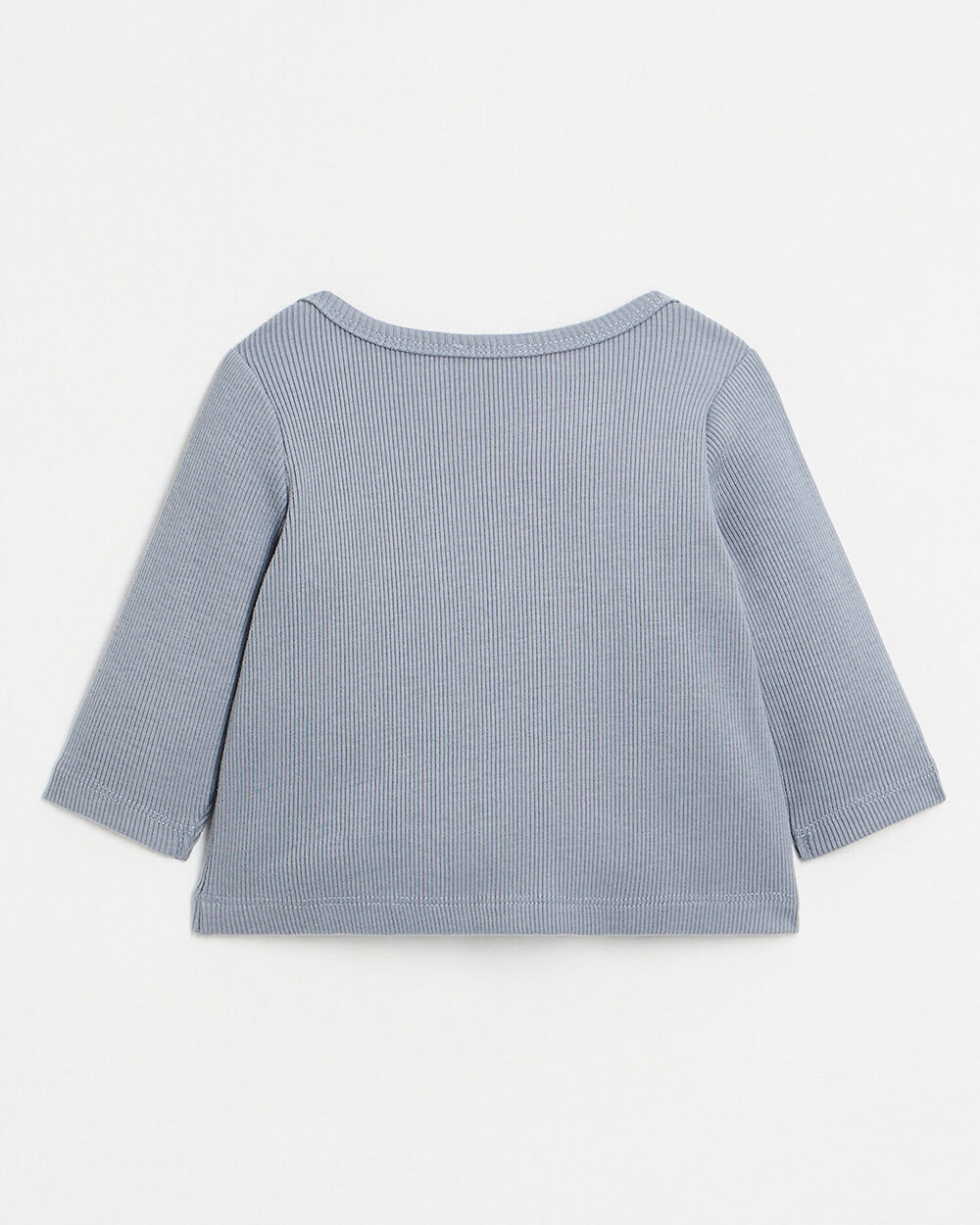 American neckline T-shirt Blue-grey colour  Natalys