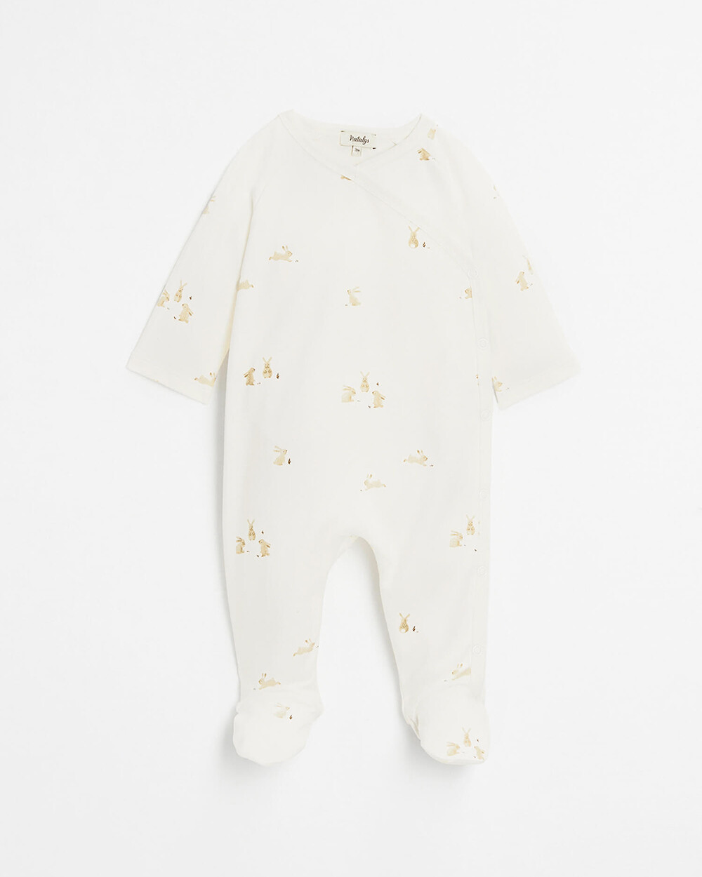 Crossed onesie Bunny print  Natalys