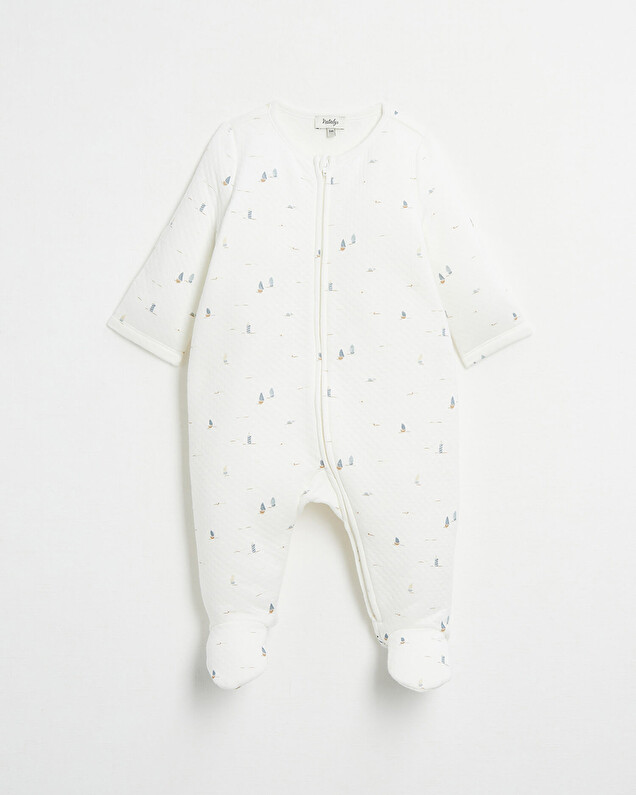 Tubic onesie Boat print  Natalys
